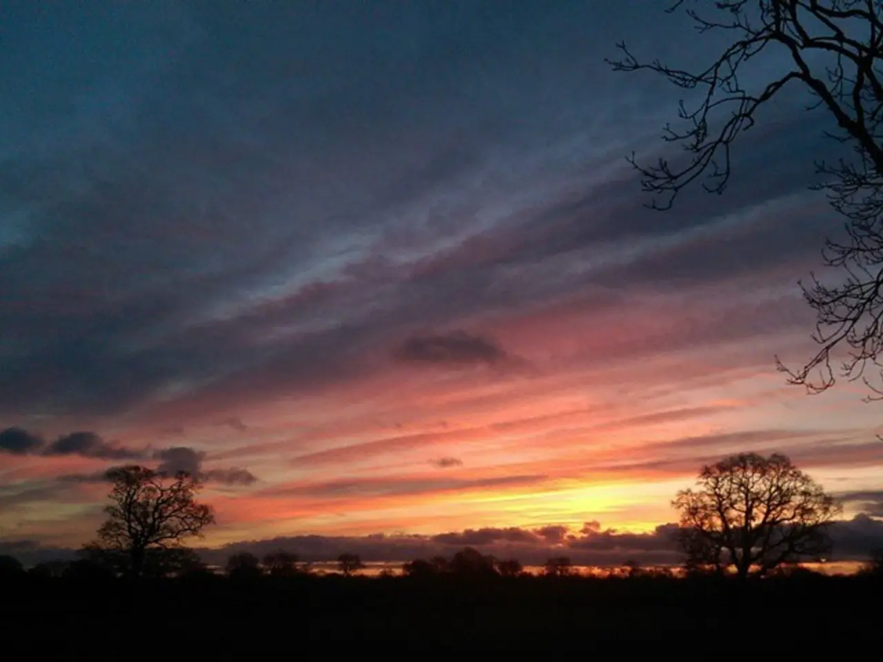 The Sunset's Transcendent Spiritual Enlightenment