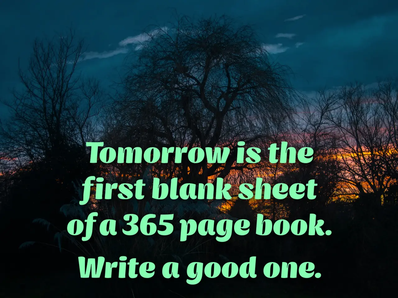 Thirty-day development plans for self-improvement