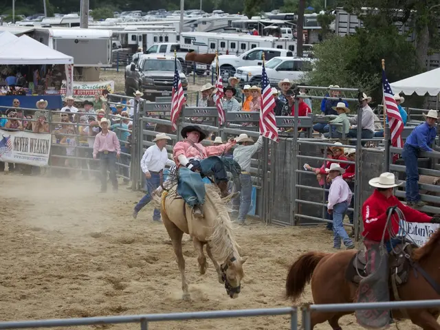 Festival of San Fermin in Spain commences with a fireworks display, advocating for the liberation...