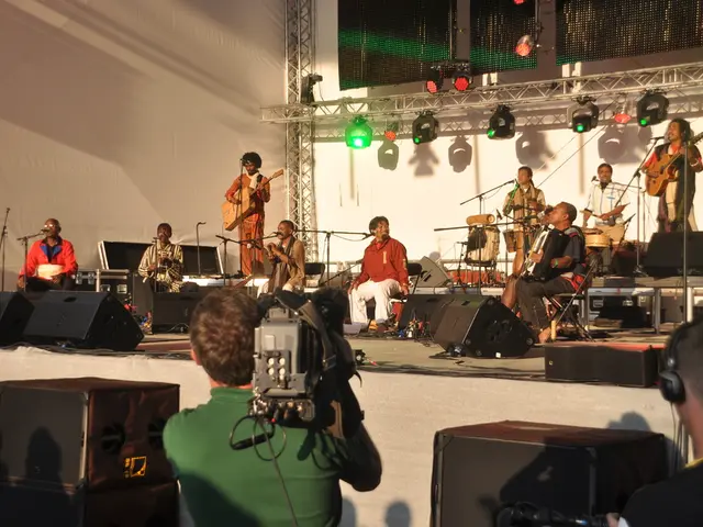 Community School's Outdoor Music Event in the Summer Season