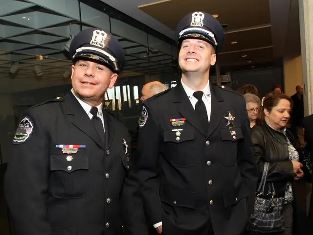 Police organization hosts an encouragement gathering for female professionals aiming for careers in...