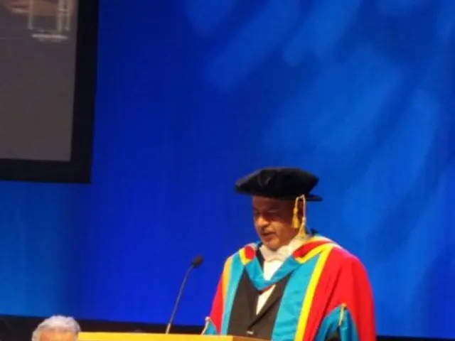 Graduation event at The Hague Town Hall, showcasing newly appointed police and administrative...