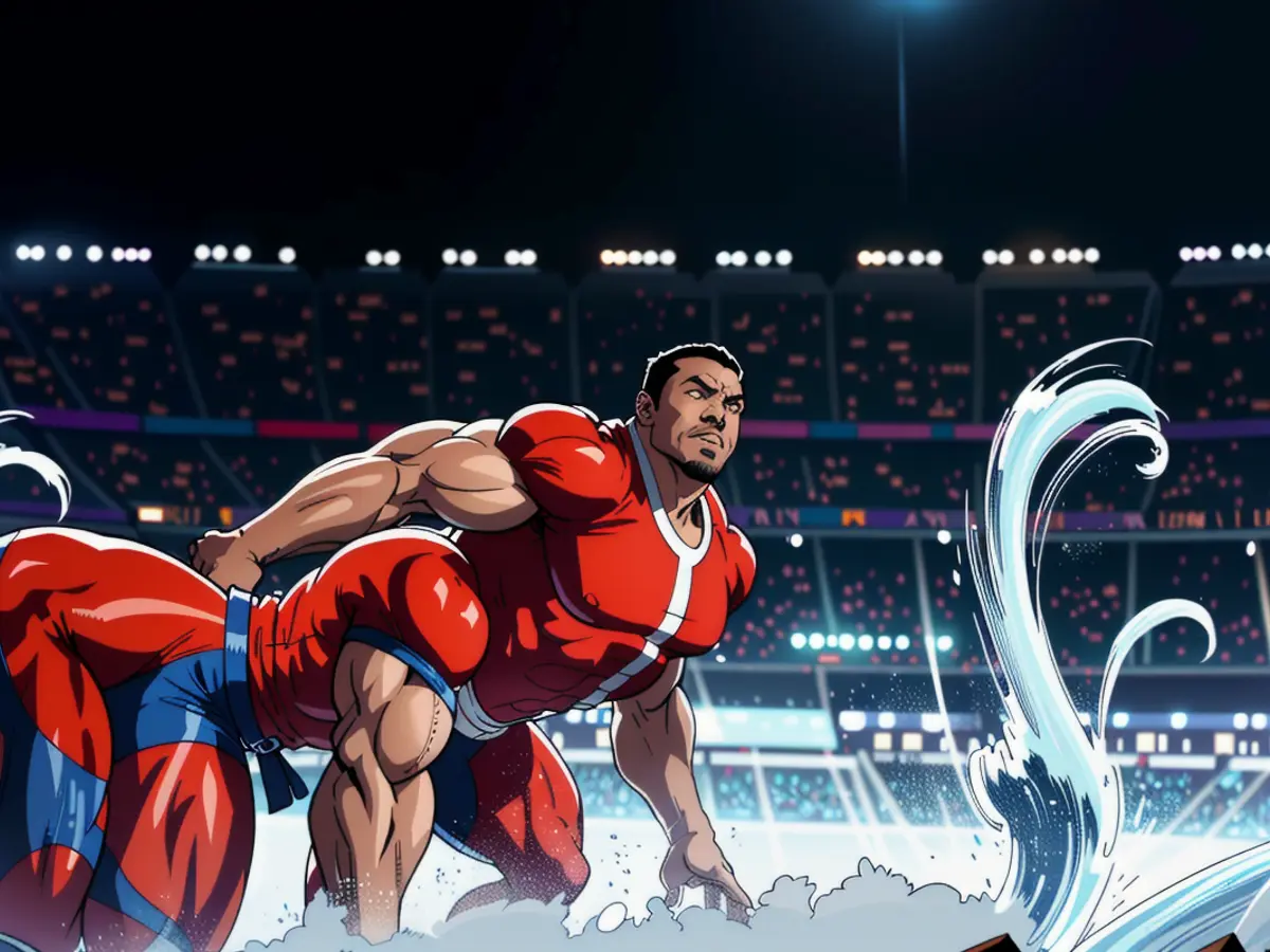 Kendrick Lamar delivers a show-stopping performance during the intermission of Super Bowl LIX at...